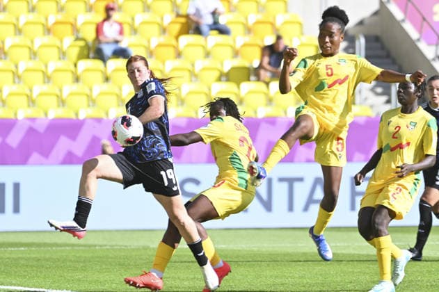 IPA88273450 - Annika Paz (ARG), Nailatou Sadikou (BEN), and Assanatou Alassane (BEN) during the FIFA U-20 Women’s World Cup match between Benin and Argentina in Katowice, Poland, on September 8, 2026  Copyright: xMichalxDubiel IPAxSportx xx IPA88273450