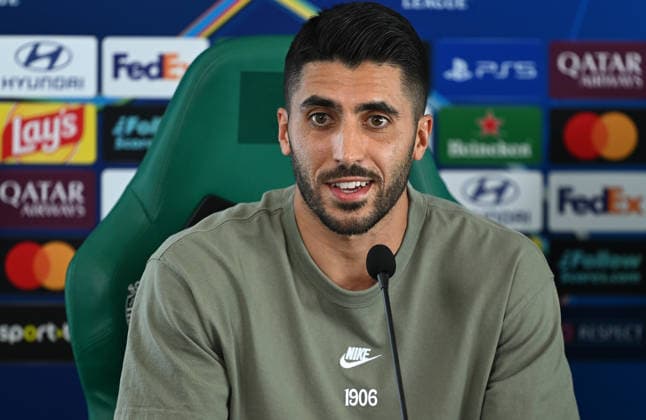 Ahead of Sporting CP - Galatasaray UEFA Champions League LISBON, PORTUGAL - SEPTEMBER 8: Sporting head coach Rui Borges and player Rui Silva answer questions during a press conference, PK, Pressekonferenz at Jose Alvalade Stadium ahead of the UEFA Champions League opening-week match between Sporting and Galatasaray in Lisbon, Portugal, on September 8, 2026. Burak Akbulut Anadolu Lizbon Portugal. Editorial use only. Please get in touch for any other usage.  Copyright: x2026xAnadoluxBurakxAkbulutx