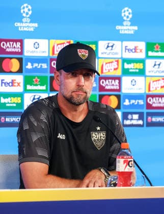 September 8, 2026, Stuttgart, Germany, Soccer: VfB Stuttgart Press Conference, Coach Sebastian Hoeneß