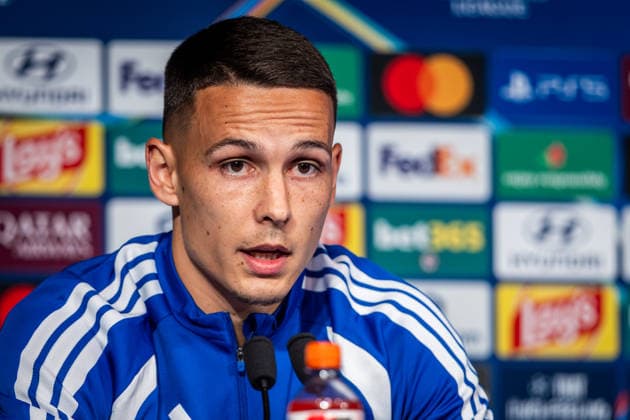 PARIS - SLOVAN BRATISLAVA press conference, PK, Pressekonferenz Svetozar Markovic of Slovan during the press conference ahead of the matchday 1 of League phase round of UEFA Champions league football match between Paris Saint Germain and SK Slovan Bratislava at Parc des Princes. Paris, France, September 08, 2026. Copyright: xx 080A1756