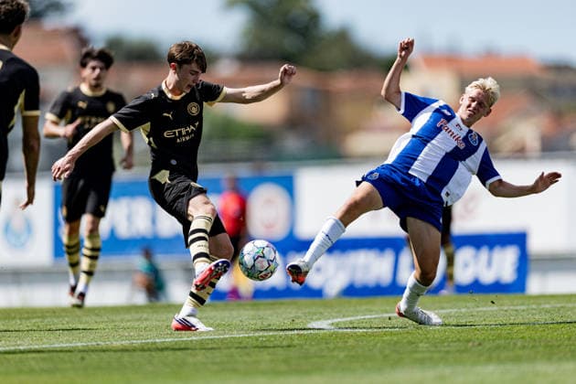 September 8, 2026, Porto, Porto, Portugal: Porto, Portugal - SEPTEMBER 08: Granaas of fc porto in action during the UEFA Youth League 2026 27 League match between Fc Porto and Manchester City at Centro de Treinos e FormaoÂßao Desportiva Jorge Costa on September 08, 2026 in Porto, Portugal. Youth League - Fc Porto X Manchester City  - ZUMAe141 20260908_zsp_e141_001 Copyright: xLuisxEirasx