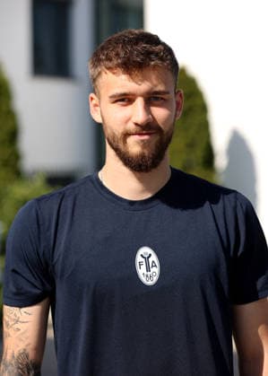 Soccer, Men s, Bavarian Regional League, 2026–2027 Season, TSV 1860 Munich, Training at Grünwalder Strasse 114, Training Facility: Eric Uhlmann, TSV 1860 Munich—Head, Upper Body, Portrait