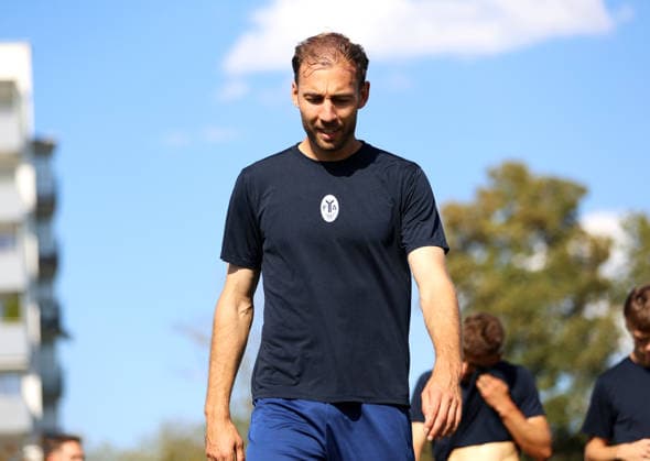 Soccer, Men s, Bavarian Regional League, 2026–2027 Season, TSV 1860 Munich, Practice at Grünwalder Strasse 114, Training Facility: Michael Eberwein, TSV 1860 Munich, Head, Upper Body