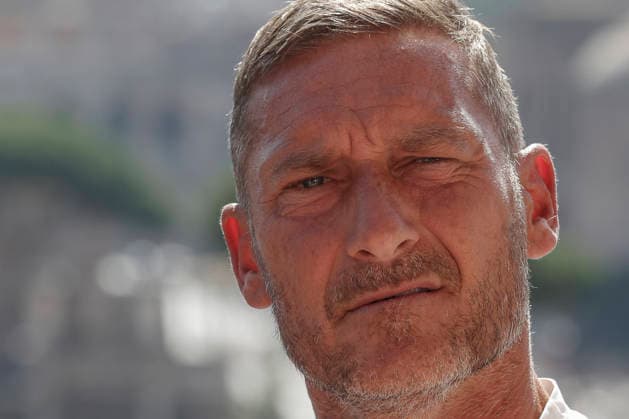 September 8, 2026, Rome, Rome, ITALY: Francesco Totti, advisor to Maxima Roma. press conference, PK, Pressekonferenz for the presentation of the new Roman basketball club, Maxima Roma, Rome, September 8, 2026. Press Conference To Present The New Roman Basketball Club Maxima Roma - ZUMAa289 20260908_zia_a289_396 Copyright: xRiccardoxDexLucax xAgfx