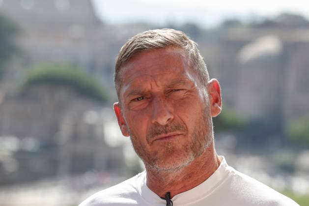 September 8, 2026, Rome, Rome, ITALY: Francesco Totti, advisor to Maxima Roma. press conference, PK, Pressekonferenz for the presentation of the new Roman basketball club, Maxima Roma, Rome, September 8, 2026. Press Conference To Present The New Roman Basketball Club Maxima Roma - ZUMAa289 20260908_zia_a289_397 Copyright: xRiccardoxDexLucax xAgfx