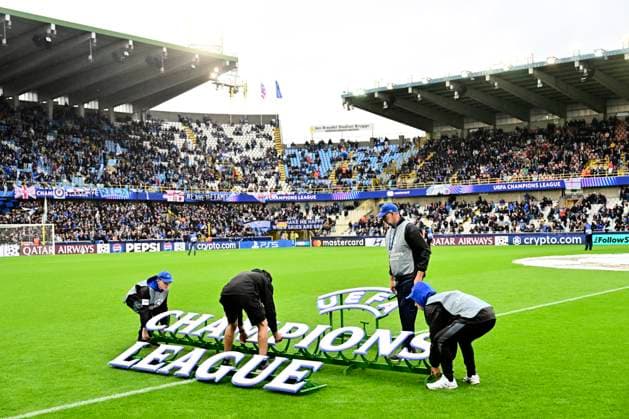 Club Brugge v Aston Villa - UEFA Champions League BRUGGE, BELGIUM - SEPTEMBER 08 : illustration picture during the UEFA Champions League 2026 27 League Phase MD1 match between Club Brugge and Aston Villa on September 8, 2026 in Brugge, Belgium, 08 09 2026 Brugge Belgium  Copyright: xPeterxDexVoechtx