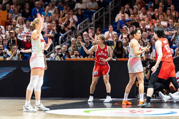 Nanako Todo, Japan, 75, cheers, GER, Hungary vs. Japan, Basketball, 2026 FIBA Women’s World Cup, Quarterfinal Qualifier, September 8, 2026, Germany, Hungary vs. Japan, basketball, 2026 FIBA Women’s World Cup, quarterfinal qualification, September 8, 2026, Berlin Copyright: xEibner-Pressefoto MaxxVincenx EP_MVN