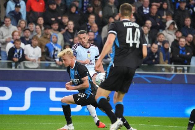 John McGinn of Aston Villa puts his side 1-0 ahead Club Brugge v Aston Villa, UEFA Champions League, League Stage, Football, Jan Breydel Stadium, Brugge, Belgium - 08 Sep 2026Brugge Jan Breydel Stadium Belgium  Copyright: xDavexWInter Shutterstockx 17139355x