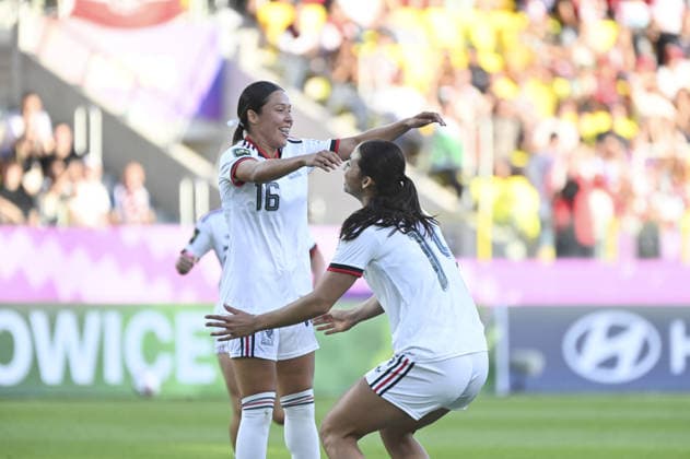 IPA88279025 - Noemi Villalobos (MEX) celebrating after scoring a goal during the FIFA U-20 Women s World Cup match between Poland and Mexico in Katowice, Poland, on September 8, 2026  Copyright: xMichalxDubiel IPAxSportx xx IPA88279025