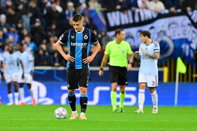 Club Brugge v Aston Villa - UEFA Champions League BRUGGE, BELGIUM - SEPTEMBER 08 : Tresoldi Nicolo forward of Club Brugge during the UEFA Champions League 2026 27 League Phase MD1 match between Club Brugge and Aston Villa on September 8, 2026 in Brugge, Belgium, 08 09 2026 Brugge Belgium  Copyright: xJanxDexMeuleneirx