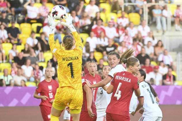 IPA88279240 - Julia Wozniak (POL) during the FIFA U-20 Women s World Cup match between Poland and Mexico, Katowice, Poland, on September 8, 2026  Copyright: xMichalxDubiel IPAxSportx xx IPA88279240