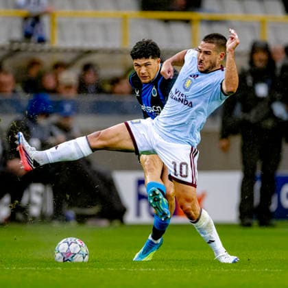 BRUGGE during the UEFA Champions League match between Club Brugge and Aston Villa at Jan Breydel Stadium on September 8, 2026, in Brugge, Belgium. Photo by DeFodi Images