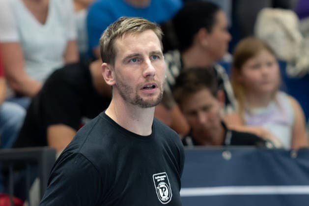 Vincent van Sliedregt Bayreuth, Head Coach, Syntainics MBC vs. Medikamente per Klick Bayreuth, Exhibition Game, Preseason, Basketball, Bundesliga, 2. Bundesliga, Men, 2026–27 Season, September 8, 2026, Weißenfels City Hall, Saxony-Anhalt, Germany