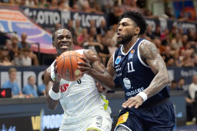 Basketball, friendly match, Syntainics MBC v Medikamente per Klick Bayreuth