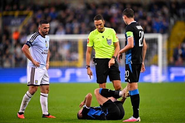 Club Brugge v Aston Villa - UEFA Champions League BRUGGE, BELGIUM - SEPTEMBER 08 : Tresoldi Nicolo forward of Club Brugge during the UEFA Champions League 2026 27 League Phase MD1 match between Club Brugge and Aston Villa on September 8, 2026 in Brugge, Belgium, 08 09 2026 Brugge Belgium  Copyright: xTomasxSiskx