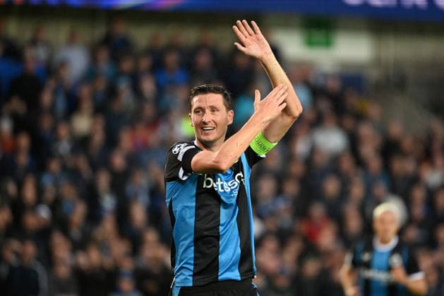 260908 Club Brugge vs Aston Villa Hans Vanaken (20) of Club Brugge is pictured during the Uefa Champions League matchday 1 game in the League phase in season 2026 - 2027 between Club Brugge KV and Aston Villa on September 8 , 2026 in Brugge, Belgium. (Photo by Maarten Straetemans Isosport) Brugge Belgium  Copyright: xMaartenxStraetemansx MS1_5653
