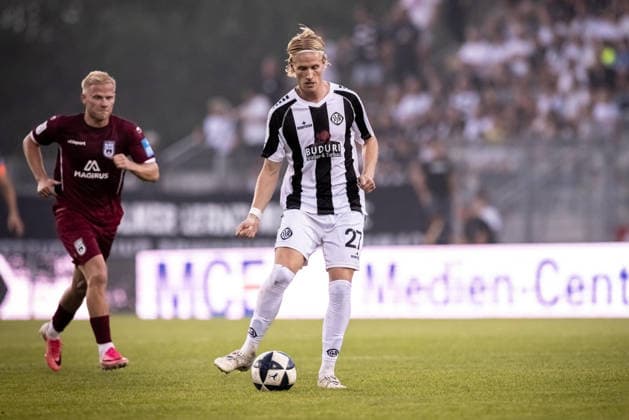 VfR Aalen vs. SSV Ulm 1846 Soccer, Regionalliga Southwest, Matchday 6, Bediani Arena, Aalen, September 8, 2026, Vico Meien, VfR Aalen, September 27, VfR Aalen vs. SSV Ulm 1846, soccer, Regionalliga Southwest, Matchday 6, Bediani Arena, Aalen, September 26, 2008. Photo by Lucca Fundel, Aalen, Bediani Arena, Baden-Württemberg, Germany