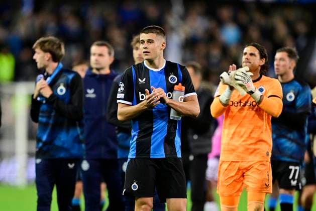 Club Brugge v Aston Villa - UEFA Champions League BRUGGE, BELGIUM - SEPTEMBER 08 : Tresoldi Nicolo forward of Club Brugge during the UEFA Champions League 2026 27 League Phase MD1 match between Club Brugge and Aston Villa on September 8, 2026 in Brugge, Belgium, 08 09 2026 Brugge Belgium  Copyright: xJanxDexMeuleneirx