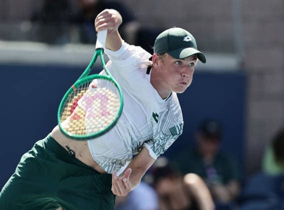 Oliver Majdandzic (GER), Boys Singles, 2026 US Open Grand Slam, Billie Jean King Tennis Center, New York, New York, USA, September 8, 2026 Copyright: xJuergenxHasenkopfx