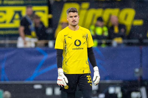 September 8, 2026, Soccer, Matchday 1 of the UEFA Champions League, Borussia Dortmund vs. Villarreal, Goalkeeper Alexander Meyer, Borussia Dortmund, Signal Iduna Park, North Rhine-Westphalia, Germany, xRHR PHOTO DEx Copyright: DennisxEwert RHR-FOTOx RHR-FOTO DE