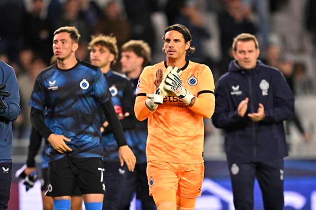 Club Brugge v Aston Villa - UEFA Champions League BRUGGE, BELGIUM - SEPTEMBER 08 : Sommer Yann goalkeeper of Club Brugge during the UEFA Champions League 2026 27 League Phase MD1 match between Club Brugge and Aston Villa on September 8, 2026 in Brugge, Belgium, 08 09 2026 Brugge Belgium  Copyright: xTomasxSiskx