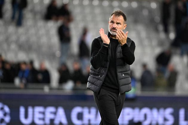 260908 Club Brugge vs Aston Villa Ivan Leko, Head Coach of Club Brugge is pictured after the Uefa Champions League matchday 1 game in the League phase in season 2026 - 2027 between Club Brugge KV and Aston Villa on September 8 , 2026 in Brugge, Belgium. (Photo by Maarten Straetemans Isosport) Brugge Belgium  Copyright: xMaartenxStraetemansx MS1_6896