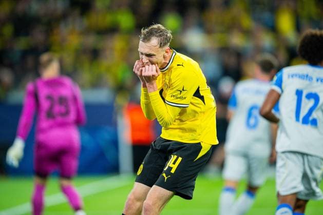 September 8, 2026 Soccer, 2026–2027, Champions League, Matchday 1, Borussia Dortmund vs. Villarreal, Maximilian Beier, Dortmund