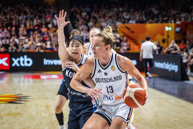 Basketball Berlin, September 8, 2026 FIBA Women’s Basketball World Cup Germany 2026 Quarterfinal Qualifier Germany (GER) vs. South Korea (KOR) Leonie Fiebich, Germany, No. 13