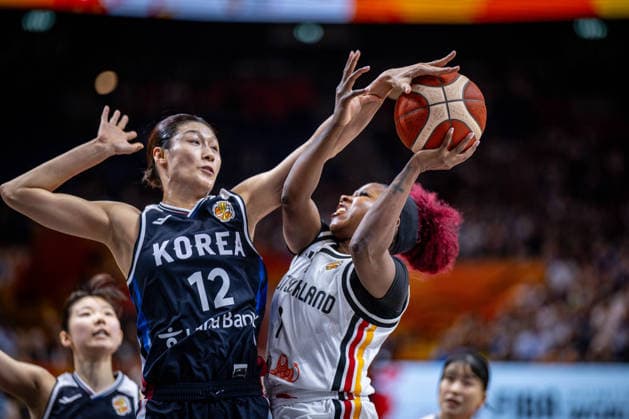 Basketball Berlin, September 8, 2026 FIBA Women’s Basketball World Cup Germany 2026 Quarterfinal Qualifier Germany (GER) vs. South Korea (KOR) Alexis Peterson Smalls (Germany, No. 01) vs. Haeran Lee (South Korea, No. 12)