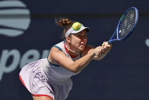 Linda Noskova (CZE), Women s Singles, US Open Championships, Billie Jean King National Tennis Center, Flushing Meadows, New York, USA Copyright: xJuergenxHasenkopfx