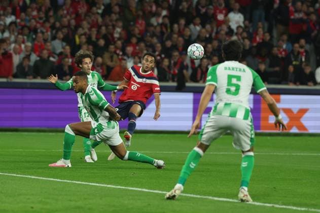 FOOT - LOSC - BETIS SEVILLE PHOTOPQR VOIX DU NORD Pascal Bonniere ; 08 09 2026 ; direct Villeneuve-d ascq, le 8 septembre 2026 losc Betis ligue des champions. Pascal Bonniere France  Copyright: xPHOTOPQR VOIXxDUxNORD MAXPPPxPascalxBonnierex 20260908VDN8304 20260908VDN8304