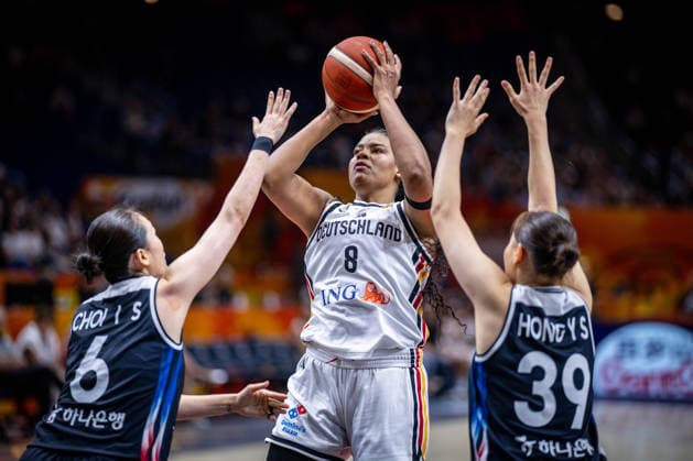 Basketball Berlin, September 8, 2026, FIBA Women’s Basketball World Cup Germany 2026, Quarterfinal Qualifier: Germany (GER) vs. South Korea (KOR), Nyara Sabally, Germany, No. 08
