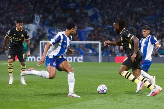 Antoine Semenyo of Manchester City in action. Porto v Manchester City, UEFA Champions League, League Stage, Football, Estadio do Dragao, Porto, Portugal - 08 Sep 2026Porto Estadio do Dragao Portugal  Copyright: xMiguelxLemos Shutterstockx 17140155bb