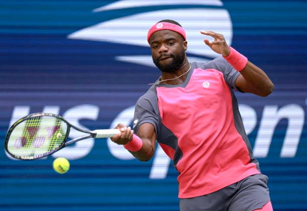 US Open tennis tournament - Day 10 Frances Tiafoe of USA in action against Alex Michelsen of USA during the Men s Singles Quarterfinals match of the US Open Tennis Championships in Flushing Meadows, New York, USA, 08 September 2026. FLUSHING MEADOWS NEW YORK United States  Copyright: xCRISTOBALxHERRERA-ULASHKEVICHx