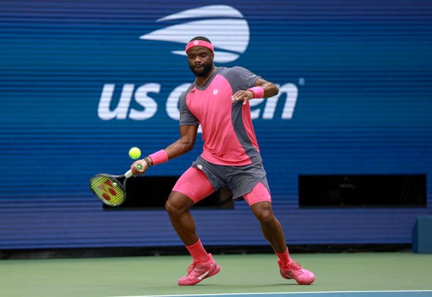 US Open tennis tournament - Day 10 Frances Tiafoe of USA in action against Alex Michelsen of USA during the Men s Singles Quarterfinals match of the US Open Tennis Championships in Flushing Meadows, New York, USA, 08 September 2026. FLUSHING MEADOWS NEW YORK United States  Copyright: xCRISTOBALxHERRERA-ULASHKEVICHx