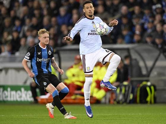 BRUGGE - (lr) Joaquin Seys of Club Brugge, Alysson of Aston Villa FC during the Champions League match between Club Brugge and Aston Villa FC at the Jan Breydel Stadium on 8 September 2026 in Bruges, Belgium. ANP UEFA, Champions League 2026 27 xVIxANPxSportx xGerritxvanxKeulenxIVx 567676649 originalFilename: 567676649.jpg