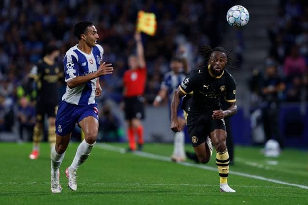 Antoine Semenyo of Manchester City in action. Porto v Manchester City, UEFA Champions League, League Stage, Football, Estadio do Dragao, Porto, Portugal - 08 Sep 2026Porto Estadio do Dragao Portugal  Copyright: xMiguelxLemos Shutterstockx 17140155ca