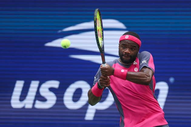 US Open tennis tournament - Day 10 Frances Tiafoe of the US in action against Alex Michelsen of the US during the Men s Singles Quarterfinals match of the US Open Tennis Championships in Flushing Meadows, New York, USA, 08 September 2026. FLUSHING MEADOWS NEW YORK United States  Copyright: xSARAHxYENESELx