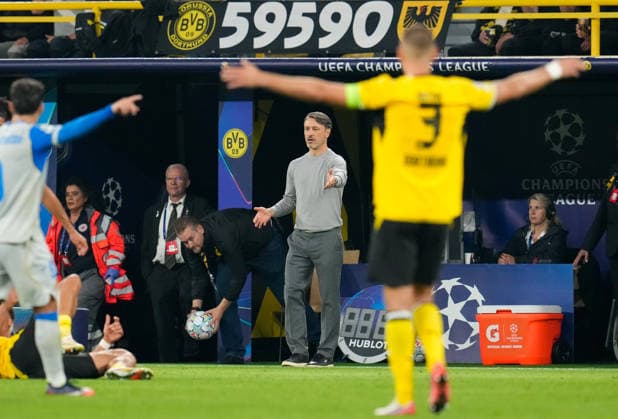Niko Kovac, Borussia Dortmund Head Coach, reacts to Borussia Dortmund vs. Villarreal CF, Soccer, UEFA Champions League, Matchday 1, 2026–2027 Season, September 8, 2026: Borussia Dortmund vs. Villarreal CF, soccer, UEFA Champions League, Matchday 1, 2026–2027 season, September 8, 2026, Dortmund Copyright: xEibner-Pressefoto ScottxColemanx EP_SCN