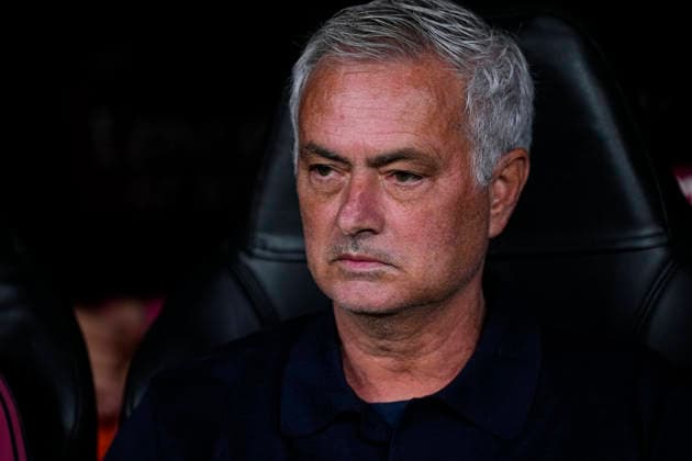 September 8, 2026, Madrid, Madrid, Spain: Jose Mourinho, head coach of Real Madrid CF, looks on during the UEFA Champions League 2026 27 League Phase MD1 match between Real Madrid CF and FC Internazionale Milano at Berabeu stadium on September 08, 2026, in Madrid, Spain. Madrid Spain - ZUMAa181 20260908_zaa_a181_230 Copyright: xOscarxJ.xBarrosox