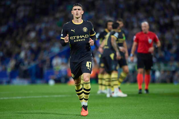 FC Porto v Manchester City - UEFA Champions League 26 27 MD1 PORTO, PORTUGAL - SEPTEMBER 8: Phil Foden of Manchester City looks on during the UEFA Champions League 26 27 match between FC Porto and Manchester City at Estadio do Dragao on September 8, 2026 in Porto, Portugal. (Photo by Diego Simon Photo Players Images Magara Press) Porto Estadio do Dragao Portugal Copyright: xDiegoxSimonx
