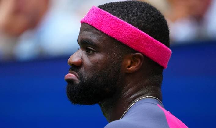 Frances Tiafoe 2026 US Open, Day Ten, USTA Billie Jean King National Tennis Center, New York, USA - 08 Sep 2026New York USTA Billie Jean King National T New York (NY) United States of America EDITORIAL USE ONLY No use with unauthorised audio, video, data, fixture lists, club league logos or live services. Online in-match use limited to 120 images, no video emulation. No use in betting, games or single club league player publications.  Copyright: xJavierxGarcia Shutterstockx 17140156am