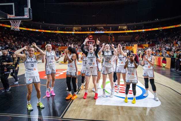 Basketball Berlin, September 8, 2026 FIBA Women’s Basketball World Cup Germany 2026 Quarterfinal Qualifier Germany (GER) vs. South Korea (KOR) CHEERS D