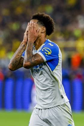 DORTMUND - Tajon Buchanan of Villarreal CF responds during the UEFA Champions League match between Borussia Dortmund and Villarreal CF at Signal Iduna Park on September 8, 2026 in Dortmund, Germany. MARCEL TER BALS ANP UEFA Champions League 2026 27 xVIxANPxSportx xMarcelxterxBalsxIVx 567683492 originalFilename: 567683492.jpg
