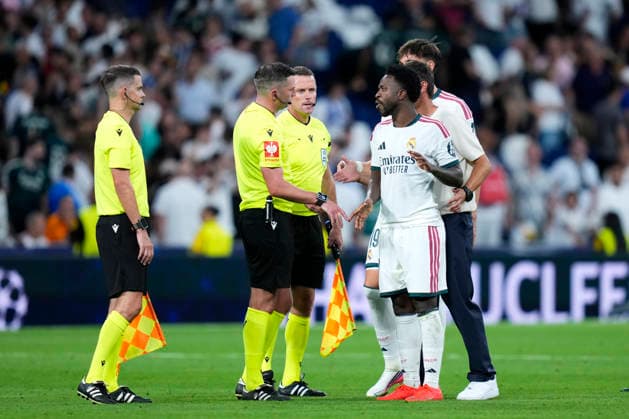 ESP: Real Madrid - Inter Milan. UEFA Champions League. Matchday 1 Vinicius Junior of Real Madrid CF during the UEFA Champions League match, matchday 1, between Real Madrid and FC Inter de Milan played at Santiago Bernabeu Stadium on 8 Sep, 2026 in Madrid, Spain. kpng Copyright: xCesarxCebollax xPRESSINPHOTOx PS_2627_UCL_RMA_INT_139