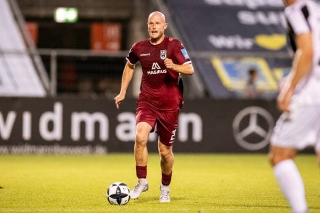 VfR Aalen vs. SSV Ulm 1846 Soccer, Regionalliga Southwest, Matchday 6, Bediani Arena, Aalen, September 8, 2026, Marcel Seegert, SSV Ulm 1846 Soccer, 25 VfR Aalen vs. SSV Ulm 1846 Soccer, Regionalliga Southwest, Matchday 6, Bediani Arena, Aalen, September 26, 2008. Photo by Lucca Fundel, Aalen, Bediani Arena, Baden-Württemberg, Germany