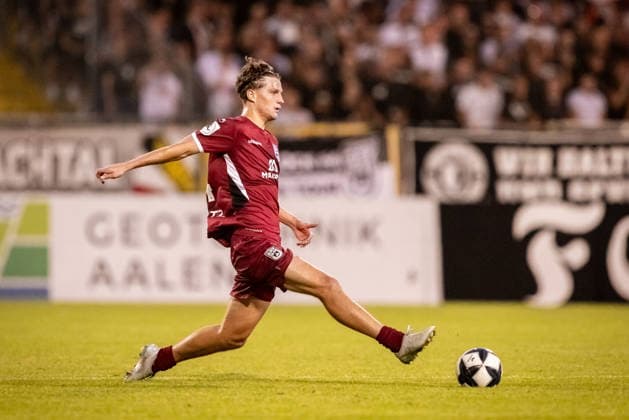 VfR Aalen vs. SSV Ulm 1846 Soccer, Regionalliga Southwest, Matchday 6, Bediani Arena, Aalen, September 8, 2026; cropped single image by Karl Kempf; SSV Ulm 1846 Soccer, 14 VfR Aalen vs. SSV Ulm 1846 Soccer, Regionalliga Southwest, Matchday 6, Bediani Arena, Aalen, September 26, 2008 Photo by Lucca Fundel, Aalen, Bediani Arena, Baden-Württemberg, Germany
