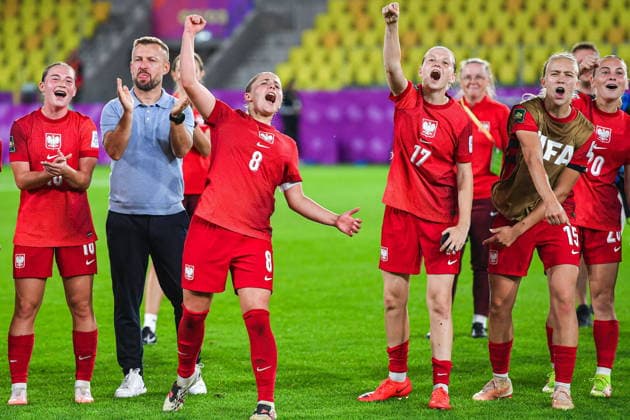 2026.09.08 Katowice Pilka nozna Mistrzostwa Swiata w Pilce Noznej Kobiet FIFA U-20 Polska 2026 Sezon 2026 Polska - Meksyk N z Zuzanna Grzywinska, Marcin Kasprowicz, Zuzanna Witek, Lena Swirska, Weronika Arasniewicz, radosc, wygrana, zwyciestwo Foto Marcin Bulanda PressFocus 2026.09.08 Katowice Football FIFA U-20 Womens World Cup Poland Season 2026 Polska - Meksyk Zuzanna Grzywinska, Marcin Kasprowicz, Zuzanna Witek, Lena Swirska, Weronika Arasniewicz, radosc, wygrana, zwyciestwo Credit: Marcin Bulanda PressFocus NEWSPIX.PL --- newspix.pl