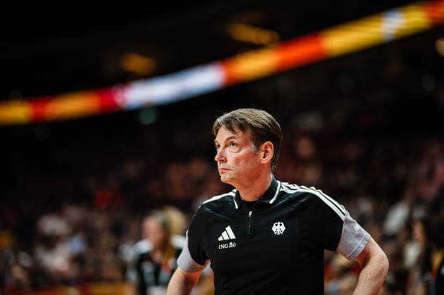 FIBA Women’s Basketball World Cup 2026: Germany vs. South Korea, September 8, 2026; Olaf Lange, Head Coach of the German National Basketball Team; FIBA Women’s Basketball World Cup 2026, Final Round, Qualifier for the Quarterfinals: Germany vs. South Korea on September 8, 2026, at the Uber Arena, Berlin Copyright: xBEAUTIFULxSPORTS Tonhäuserx
