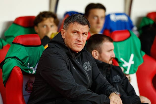 Sunderland v Hull City, Carabao Cup Sergej Jakirovic Manager of Hull City ahead of kick off during the Sunderland v Hull City Carabao Cup 3rd Round match at the Stadium of Light, Sunderland, England on 8 September 2026 Credit: Craig Cowan Every Second Media Editorial use only. All images are copyright Every Second Media Limited. No images may be reproduced without prior permission. All rights reserved. Premier League and Football League images are subject to licensing agreements with Football DataCo Limited. see https: www.football-dataco.com Copyright: xIMAGO EveryxSecondxMediax ESM-2144-0136 CraigxCowanx xEveryxSecondxMediax